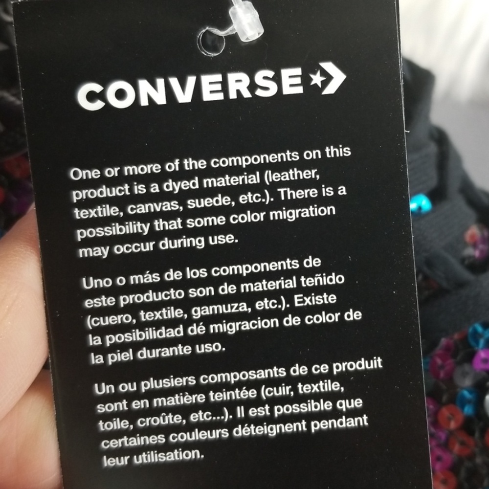 Converse CTAS Hi Sequined - Picture 7 of 8